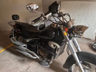 Moto Lifan 125 Cruiser Negra
