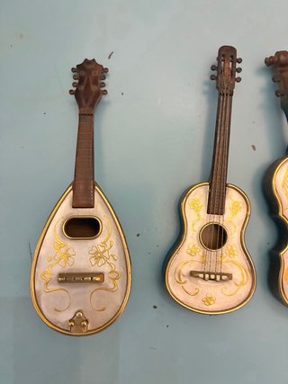 Set 4 strumenti musicali miniatura