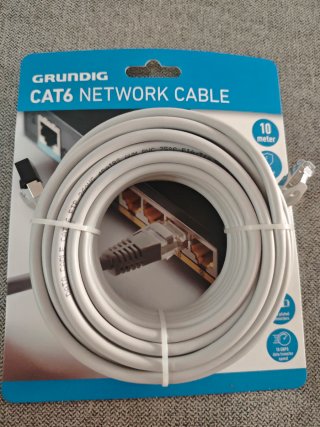 Cable Red Grundig CAT6 10m