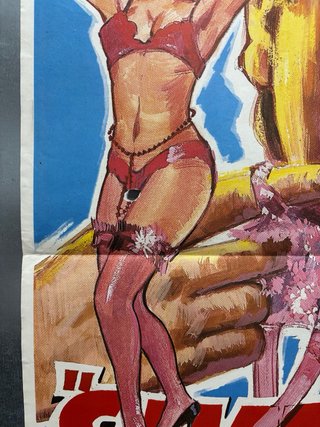 Póster. Cuatro mujeres y un lío, año 1985.
