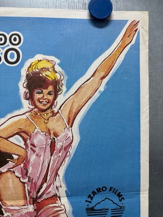 Póster. Cuatro mujeres y un lío, año 1985.