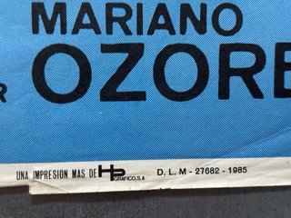 Póster. Cuatro mujeres y un lío, año 1985.