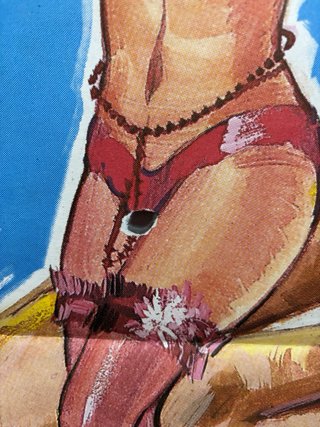 Póster. Cuatro mujeres y un lío, año 1985.