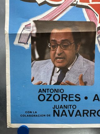 Póster. Cuatro mujeres y un lío, año 1985.