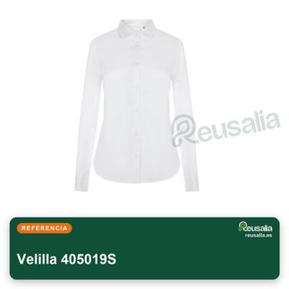 Velilla 405019S camisa mujer manga larga stretch