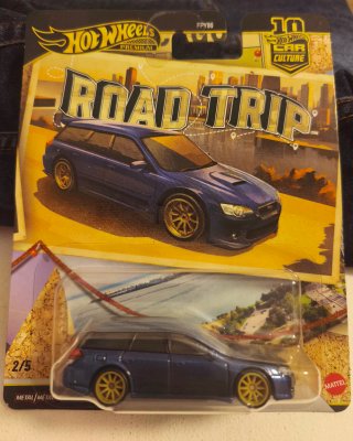 Hot Wheels Premium Subaru Legacy GT