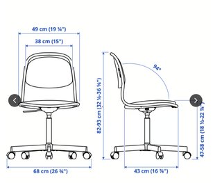 Escritorio IKEA MICKE Blanco 105x50 cm