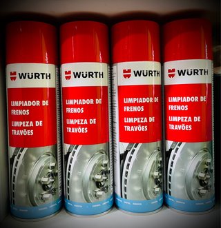 Pack 4 Limpiador Frenos Wurth