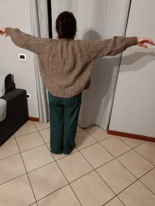 Cardigan Sézane Marrone Taglia M
