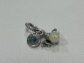 Colgante Pandora Luciérnaga Plata Glow-in-the-Dark