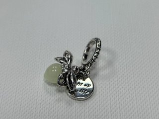 Colgante Pandora Luciérnaga Plata Glow-in-the-Dark