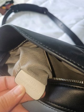 Bolso puzzle Loewe Negro y Gris
