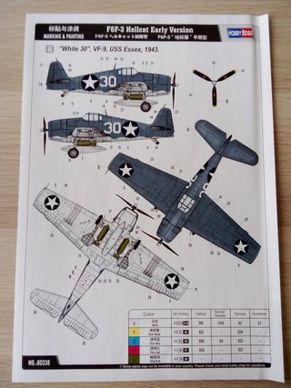 F6F-3 HELLCAT MAQUETA HOBBY BOSS 1/48
