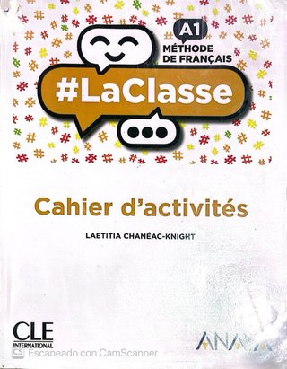 La classe niveau A1 élève - Anaya