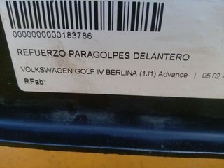 REFUERZO PARAGOLPES DELANTERO VOLKSWAGEN GOLF IV BERLINA (1J1) Advance