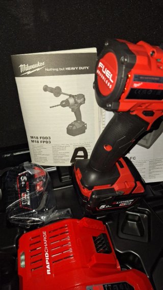 Taladro Percutor Milwaukee M18 FPD3-502X