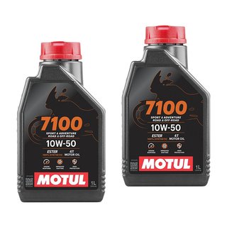2x Motul 7100 10W50 4T 1L
