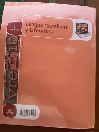 Lengua castellana y literatura, 1o Bachillerato