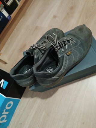 Zapatos de seguridad grises