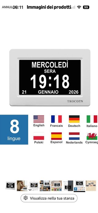 Calendario Digitale TROCOTN Nuovo