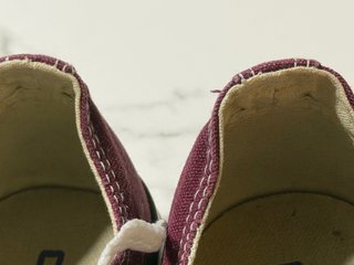 Converse plataforma rojas