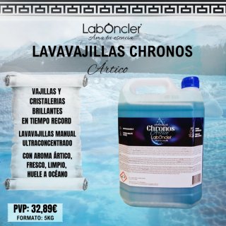 Lavavajillas Chronos Artico LabOncler 750ml.
