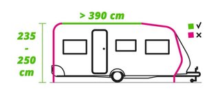 Avance rápido caravana Obelink viera 390black