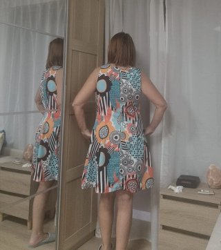 Vestido estampado Missing Talla Única