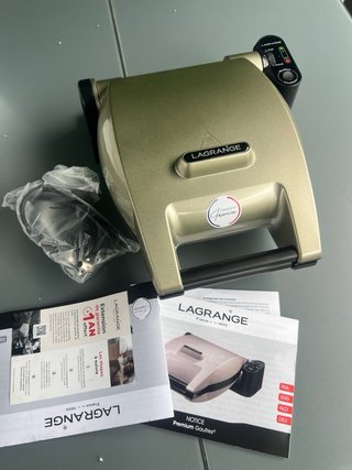 Gofrera Sandwichera Lagrange Premium Taupe
