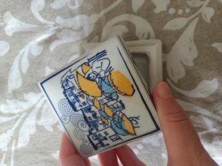 Joyero Cerámica Artesana Luarada, diseño gallego.