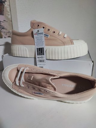Superga Plataforma Rosa Talla 41