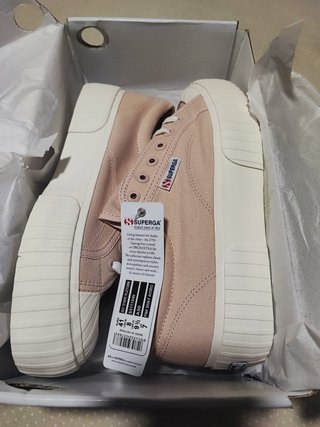 Superga Plataforma Rosa Talla 41