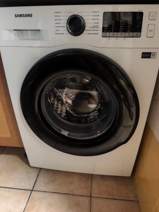 Lavadora Samsung Blanca