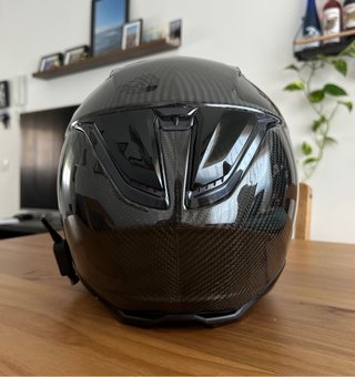 Casco HJC F70 Carbon L + Intercom EJEAS V6 Pro