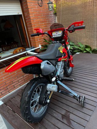 Moto a batería Feber roja