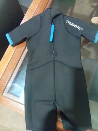 Traje neopreno infantil T4 manga corta