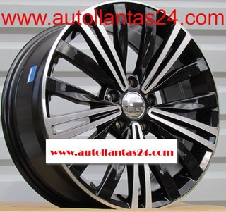 8820 JUEGO DE 4 LLANTAS VW BLACK METAL r949708