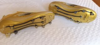 Scarpe da calcio Adidas F50 per bambini, taglia 35