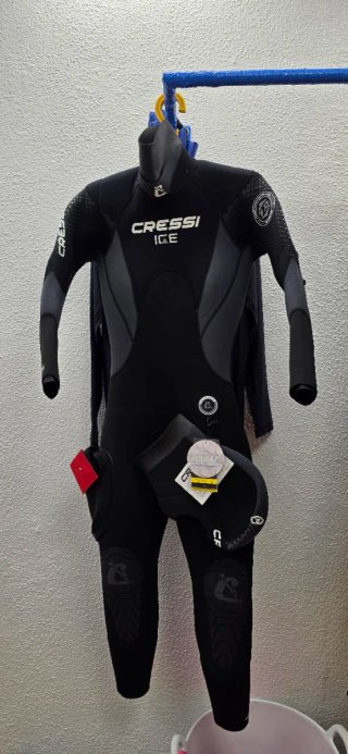 Traje Neopreno Cressi Ice 7mm Mujer Talla S. NUEVO