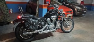 Honda Shadow VT 600 C. Modelo americana