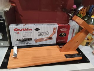 Jamonero Quttin Nuevo sin cuchillo