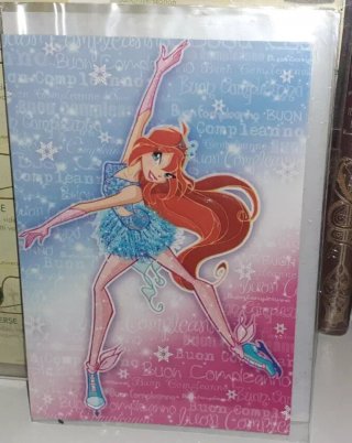Figures Winx club fata Musa fairy + bloom set card