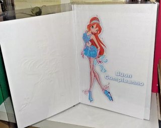 Figures Winx club fata Musa fairy + bloom set card