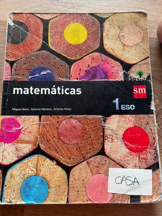 Matemáticas 1o ESO : Savia