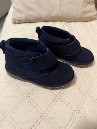 Botines niño azul marino talla 25
