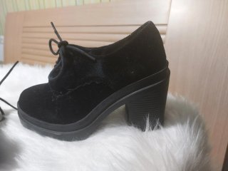 Zapatos terciopelo comodos