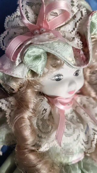 Muñeca Porcelana 30cm Nueva