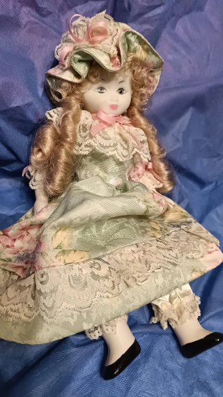Muñeca Porcelana 30cm Nueva