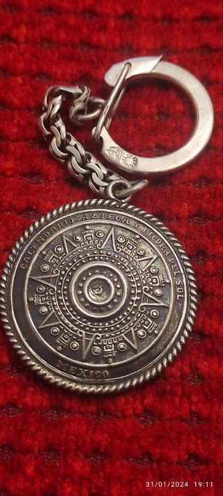 Dos llaveros plata de ley y toledano son dos