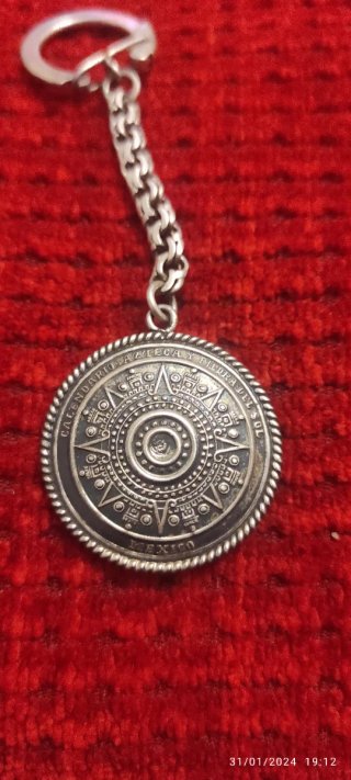 Dos llaveros plata de ley y toledano son dos